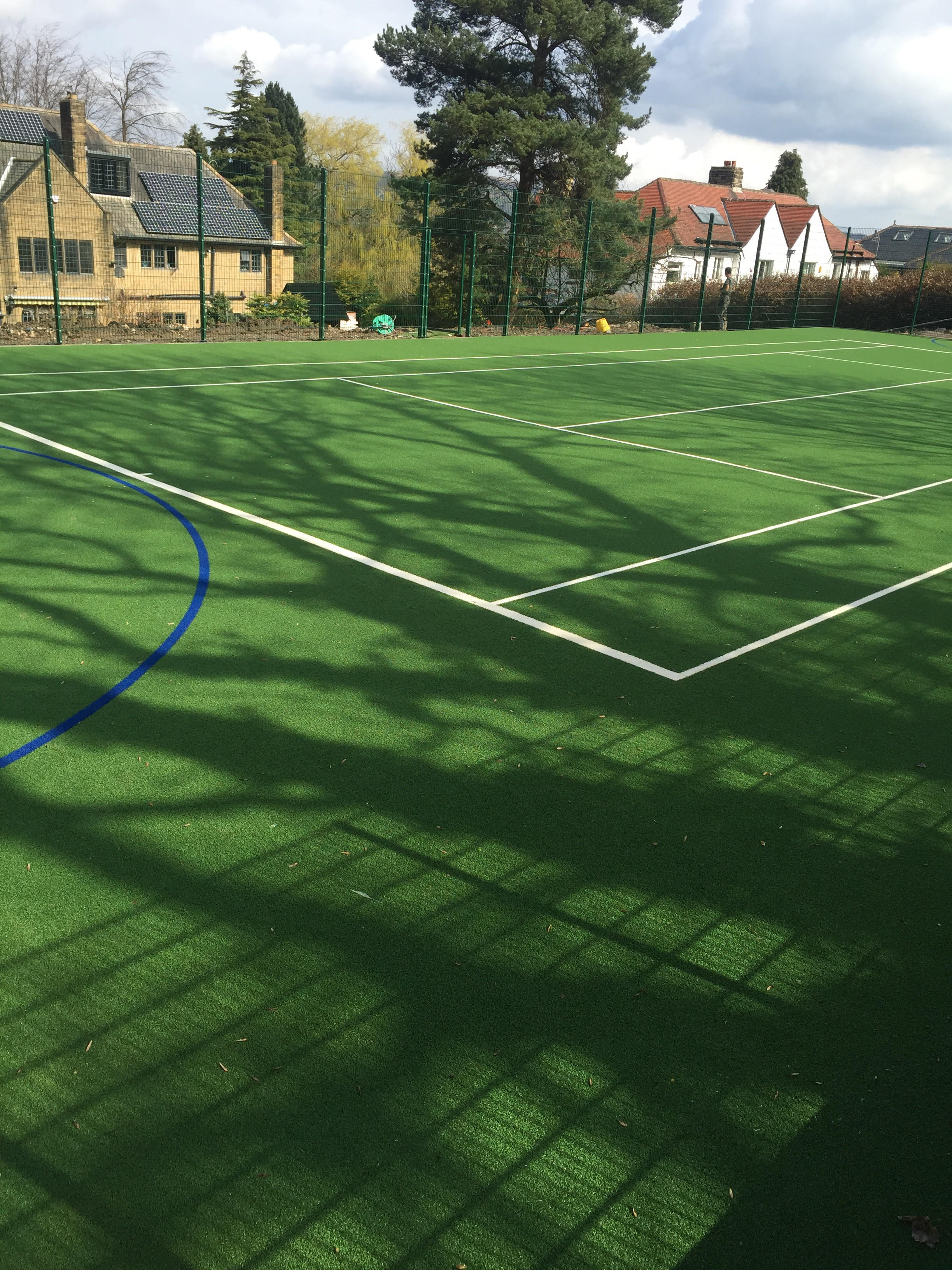Football Pitch Build for House Extension